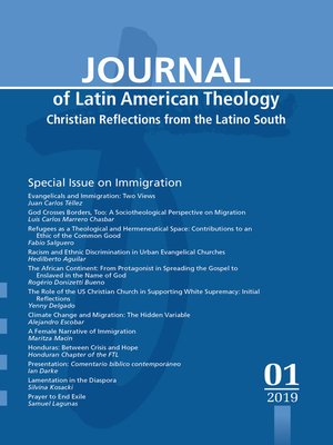 cover image of Journal of Latin American Theology, Volume 14, Number 1
